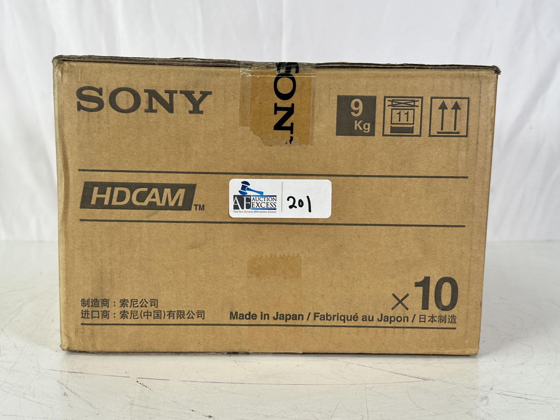 Sony HDCAM BCT-64HDL Digital Video Cassettes Lot of 10 New
