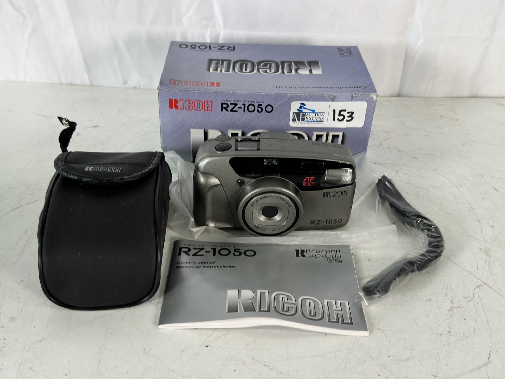 Lot of 4 Ricoh RZ-1050 35mm Autofocus Cameras New Old Stock - Image 4 of 9