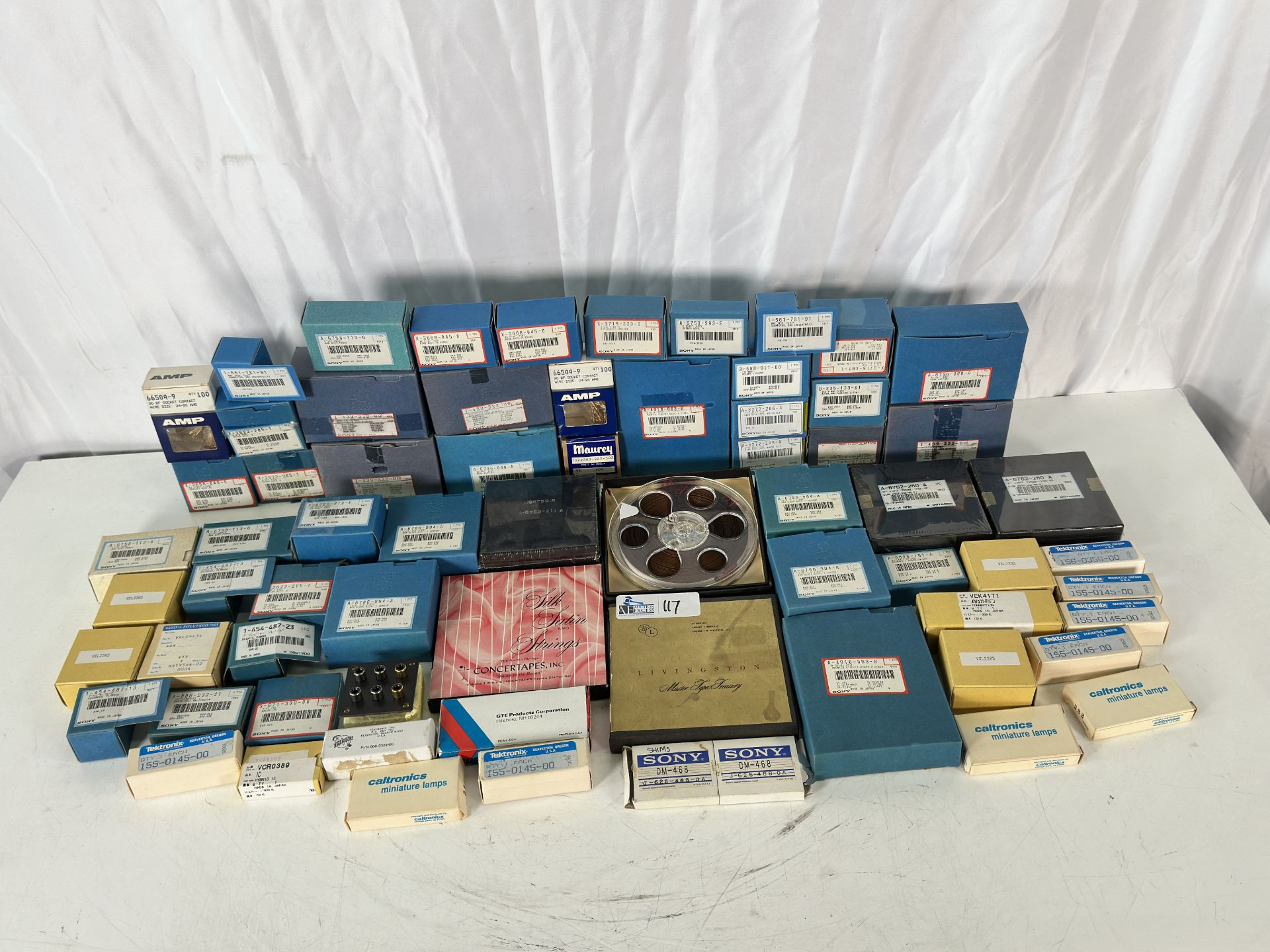 Large NOS Sony Broadcast Repair Lot: A-8272-206-A Slip Rings, Heads, Motors, Flybacks (See Descripti