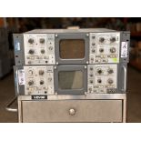 Lot of 2 Tektronix 1480R NTSC Waveform Monitors