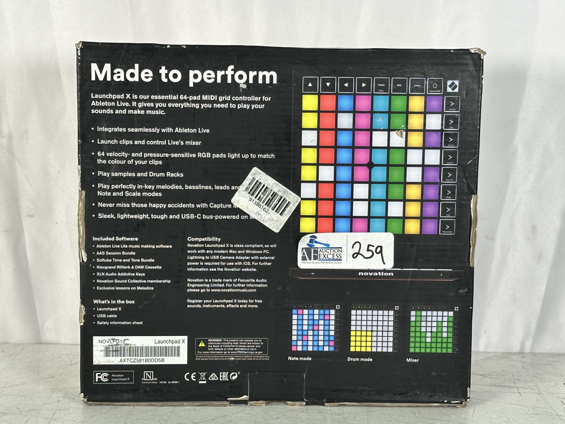 Novation Launchpad X Pad Controller 64 Keys Digital For Ableton Live - Image 5 of 6