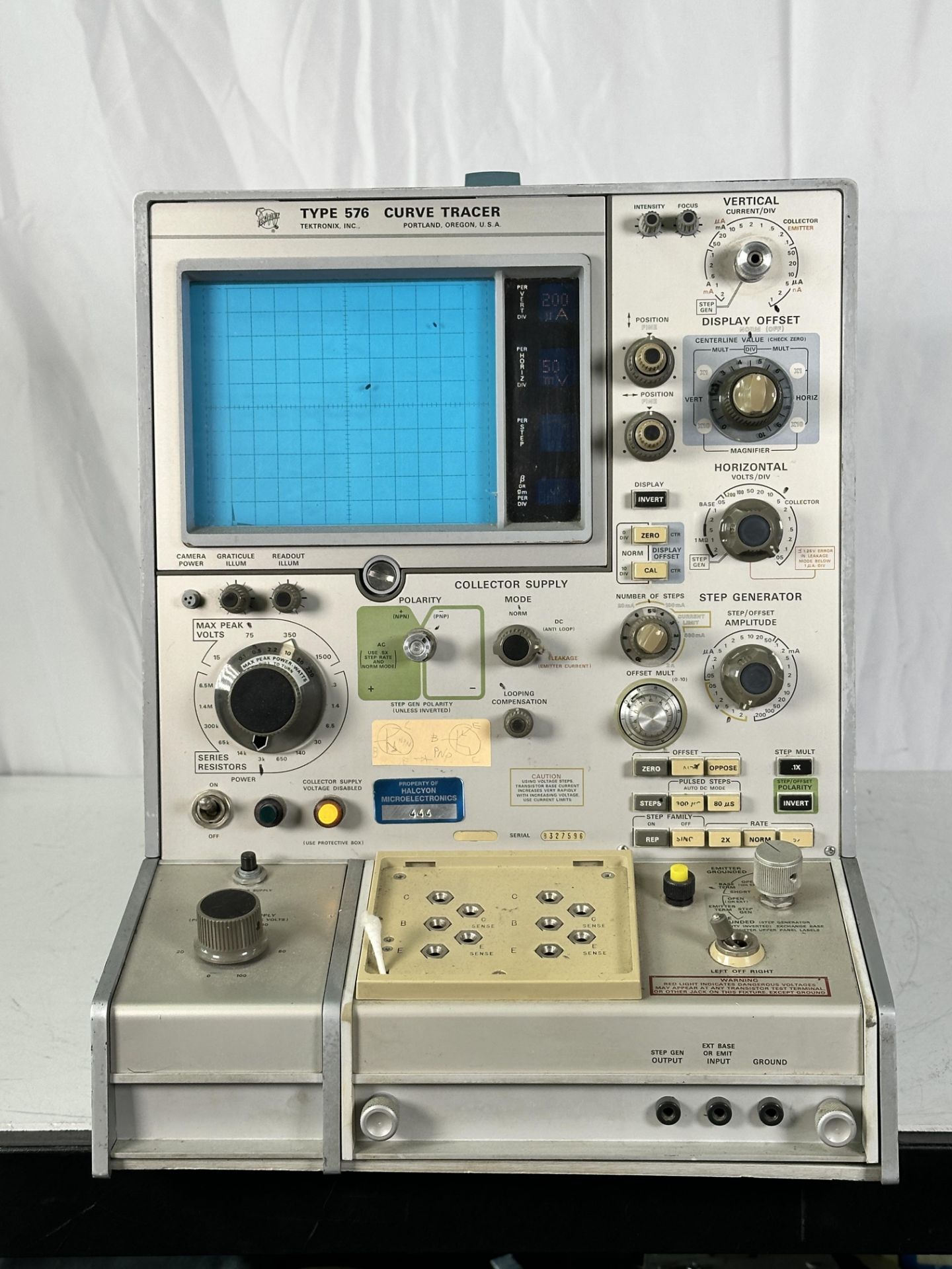 Tektronix Type 576 Curve Tracer High Power Measurement System
