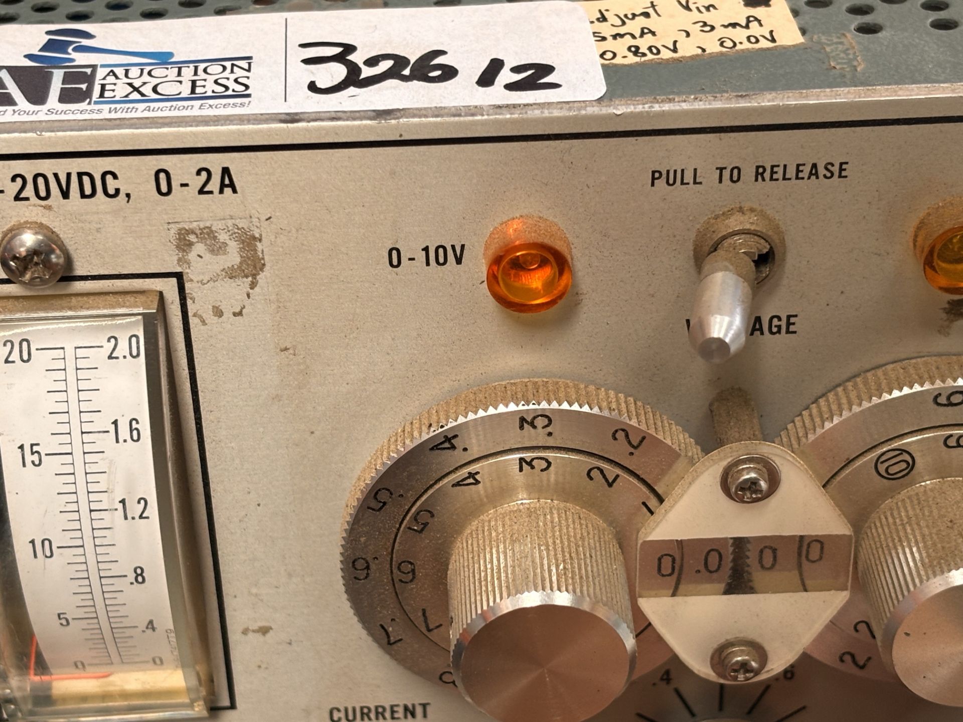 Lot of 2 Power Supplies: Power Designs TP325 DC Power Supply + Power Designs 2020B Precision DC Powe - Image 6 of 8