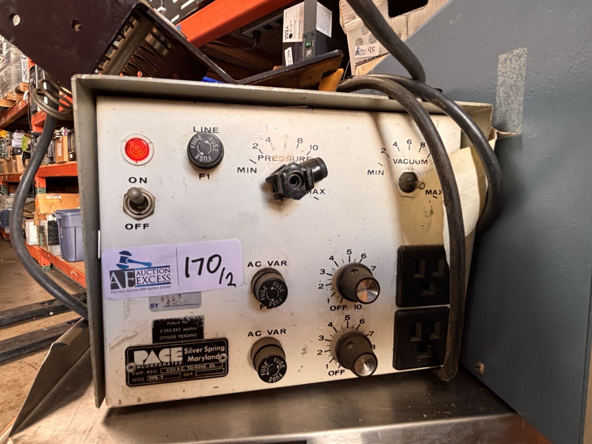 Pace PPS -5 Soldering Desoldering Station + Hughes HTT-650 Soldering Power Supply - Image 10 of 10