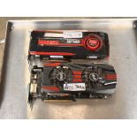 Lot of 2 Graphics Cards: ASUS AMD Radeon R9 270X 4GB GDDR5 Video Graphics Card GPU R9270X-DC2T-4GD5.