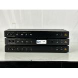 Lot of 3 Acoustic Research AR HD41 HDMI 4 To 1 HDMI Switchers