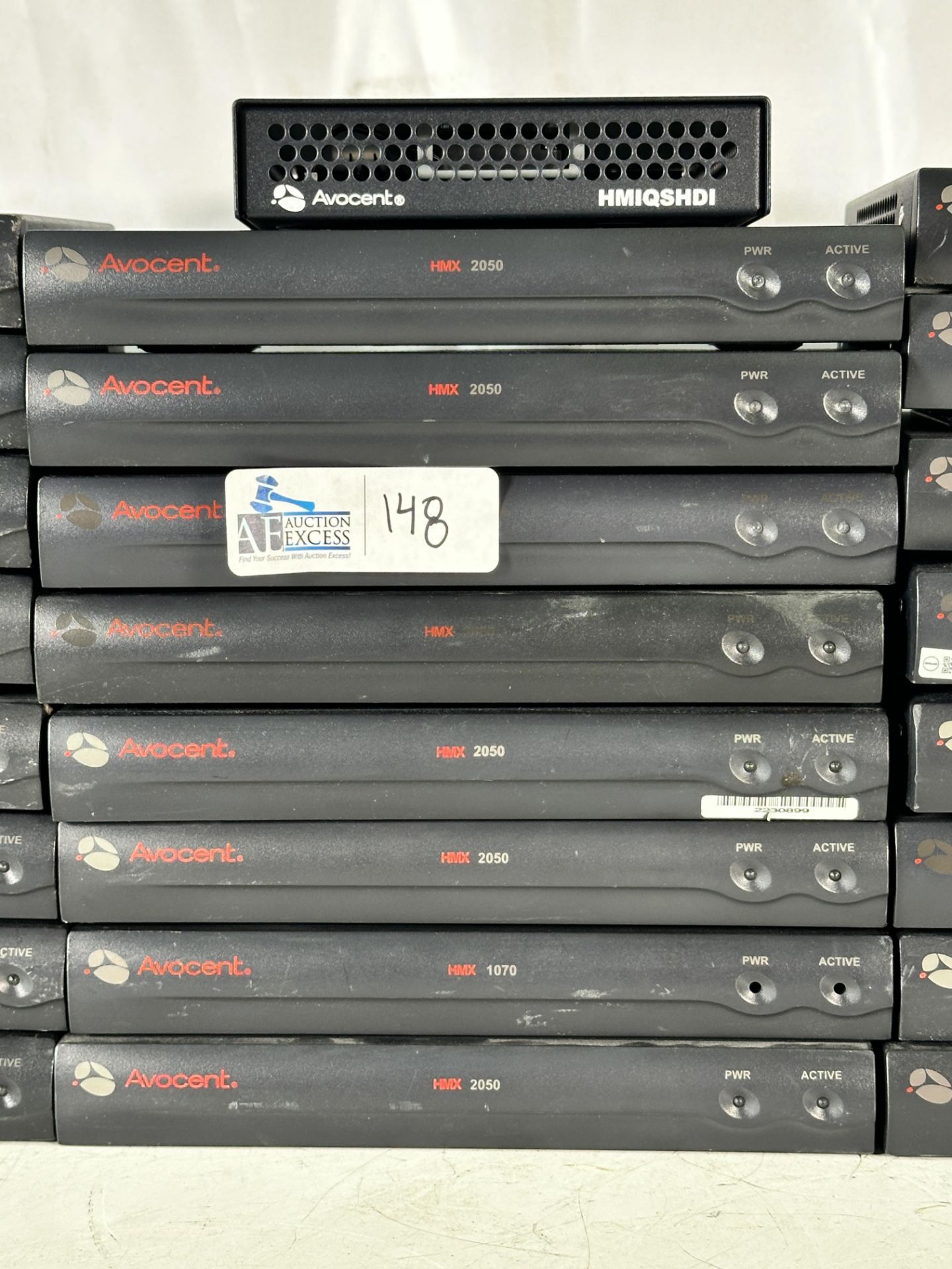 Lot of 25 Avocent Extenders including Avocent HMX 2050 Series High Performance KVM System 510-155-50 - Image 3 of 5
