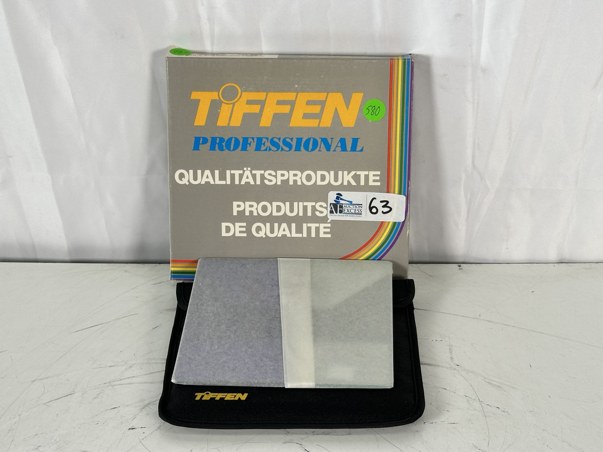 Tiffen 6.6x6.6 Clear / Cool Blue 2 Hard Grad Filter NOS 6.6" Cinema 221905