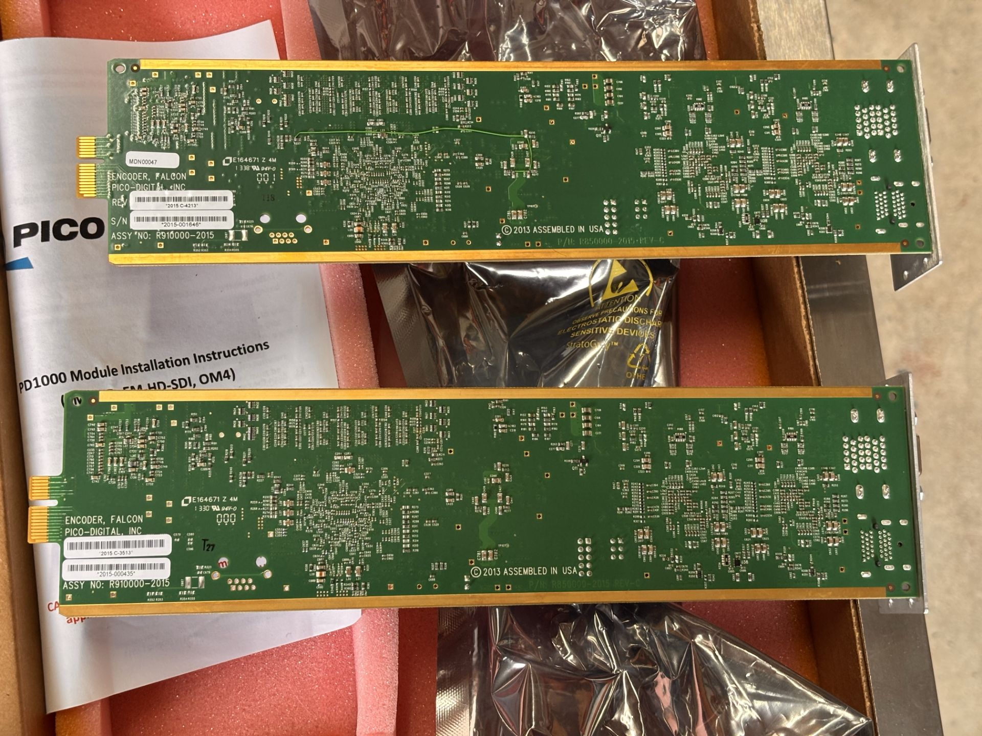 Lot of 2 Pico Digital EM-2HD PD1000 HDMI VGA MPEG2 Modules - Image 5 of 5