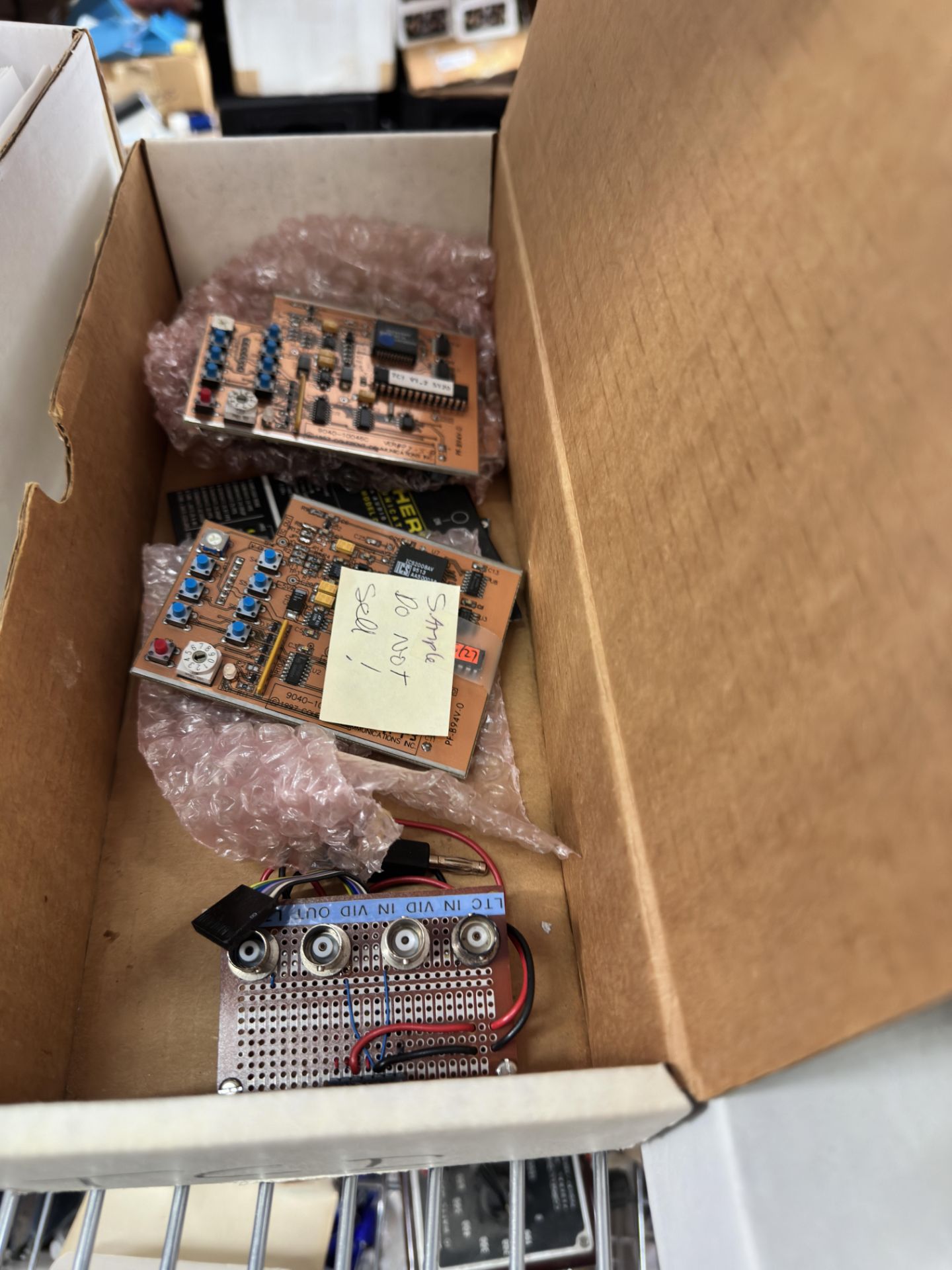 Lot of Industrial & Laboratory Parts: Orion Research, Inovonics, 3M ZIF Sockets mostly NOS - Image 26 of 26