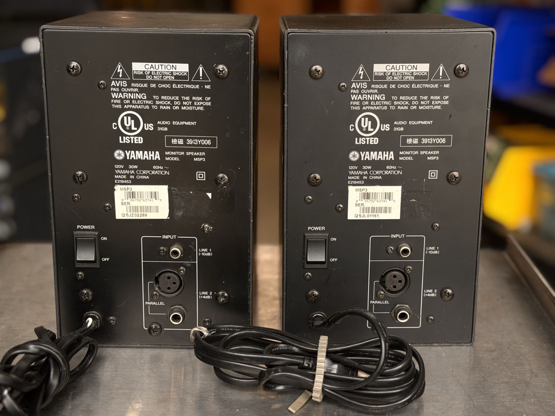 Pair of Yamaha MSP3 Monitor Speakers - Image 3 of 6