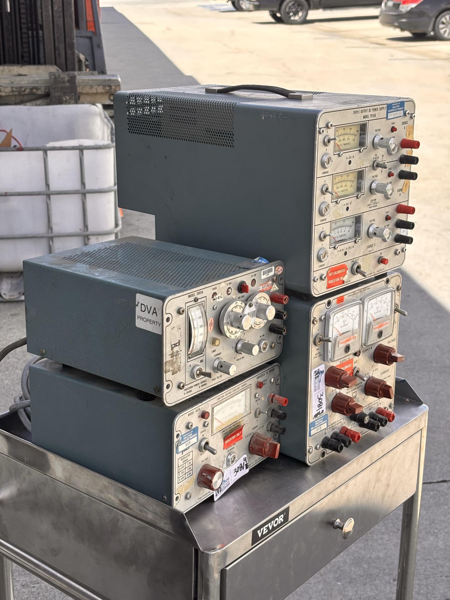 Lot of 4 Power Designs Power Supplies including Power Designs TP340 Triple Output Power Supply, Powe - Image 5 of 11