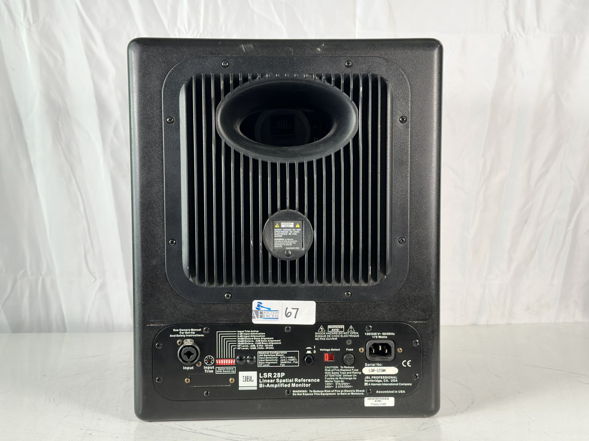 JBL LSR28P Linear Spatial Reference Studio Monitor - Image 4 of 5