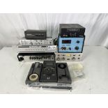Mixed Lot: Pro Audio & Test Gear - Telex RP85, Behringer MiniCOM, Bogen CFC-1, Niles