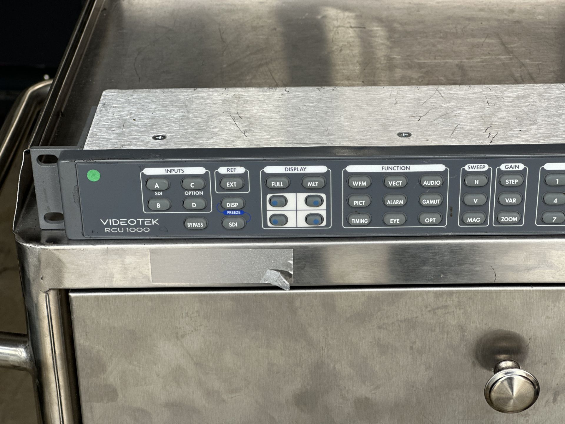 Videotek RCU1000 RCU-1000 Remote Control Panel - Image 2 of 5