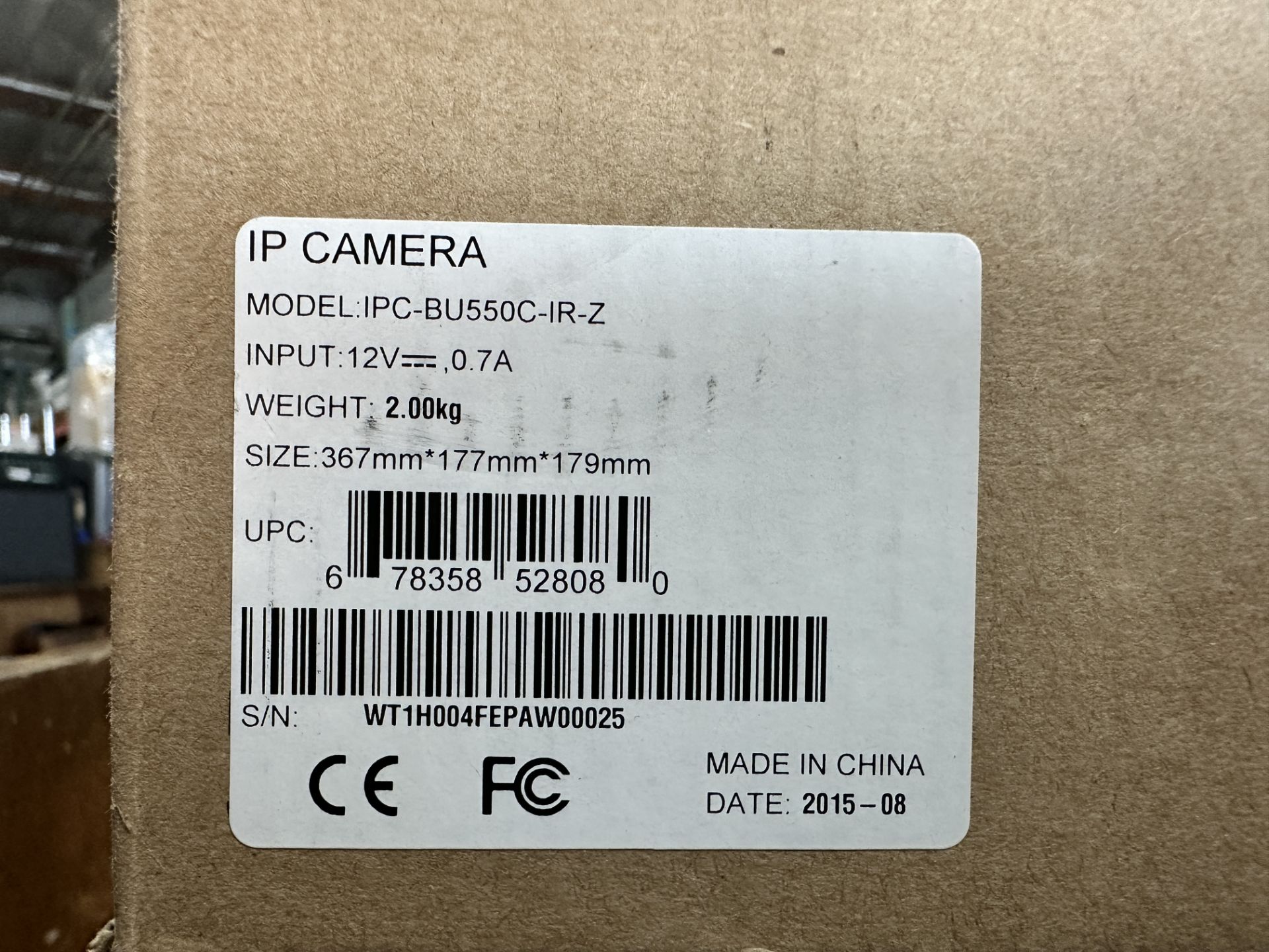 Lot of 4 Dahua Technology IPC-HFW5502C 5MP Full HD Network Motorized IR-Bullet Cameras - Image 5 of 6