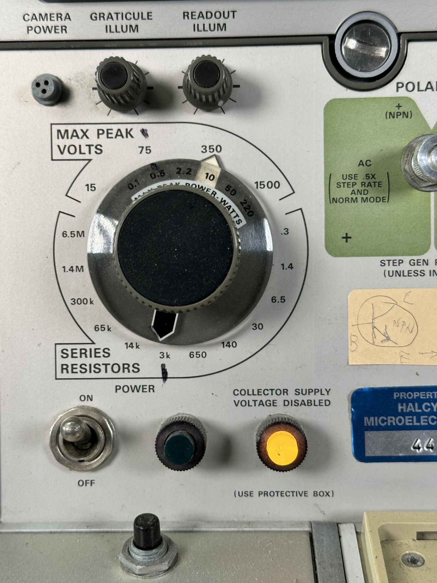 Tektronix Type 576 Curve Tracer High Power Measurement System - Image 2 of 7