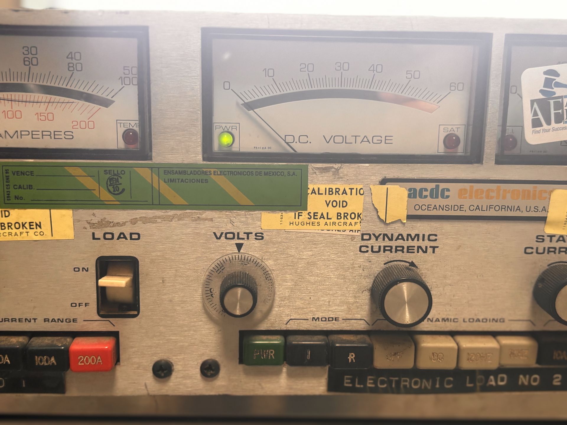 ACDC Electronics EL750BR-2-1 Dual Electronic Load Power Supply - Image 6 of 6