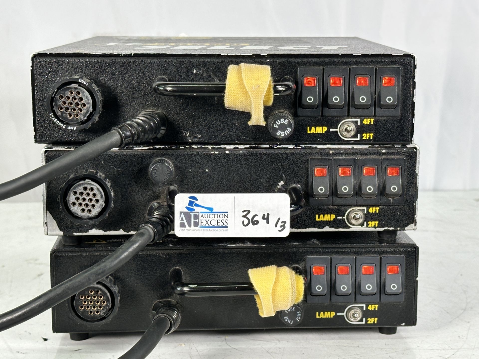 Lot of (3) Kino Flo Ve 4 Bank Select Ballast BAL-410 - Image 3 of 3