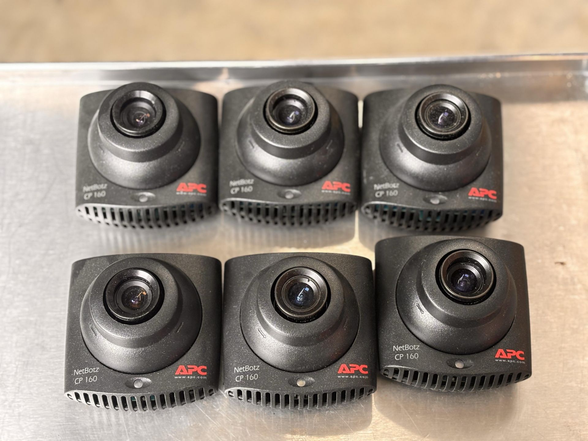 Lot of APC NetBotz NBPD0160A Network Cameras CP160