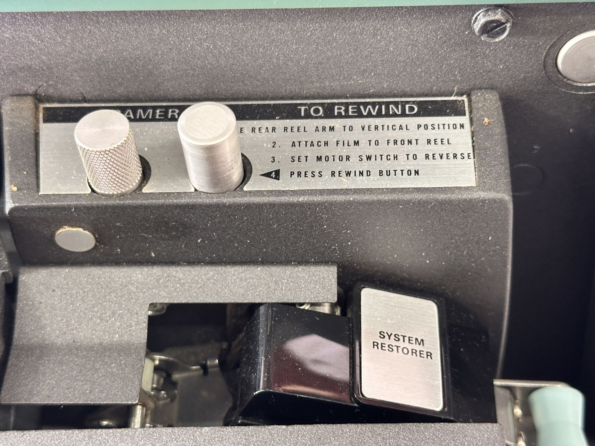 Vintage Bell & Howell 1590 Filmosound 16MM Movie Projector - Image 7 of 10