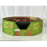 Santa's Last Stand Christmas Tree Stand / Base in box