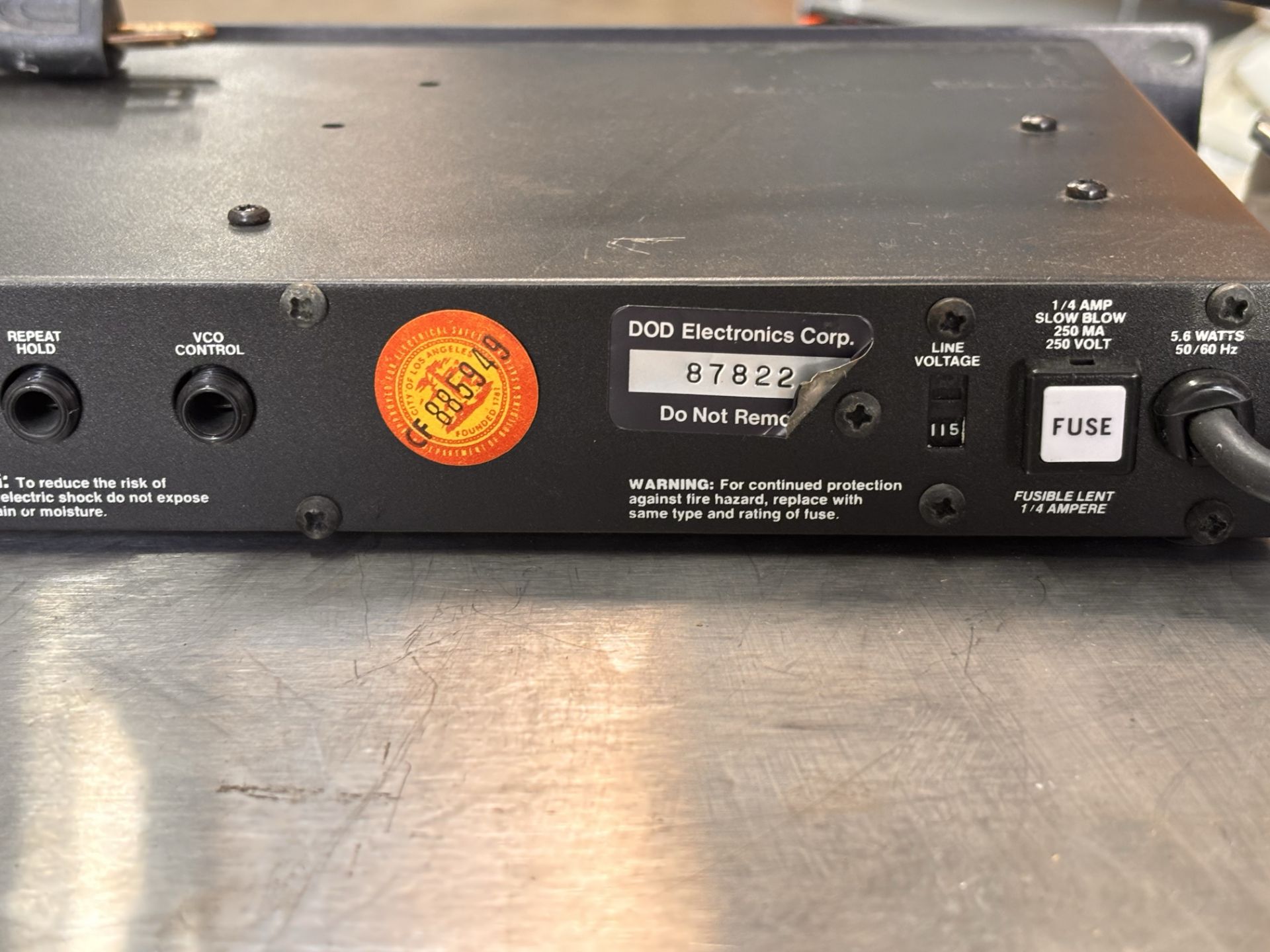 Digitech RDS 3.6 Vintage Digital Delay - Image 4 of 7