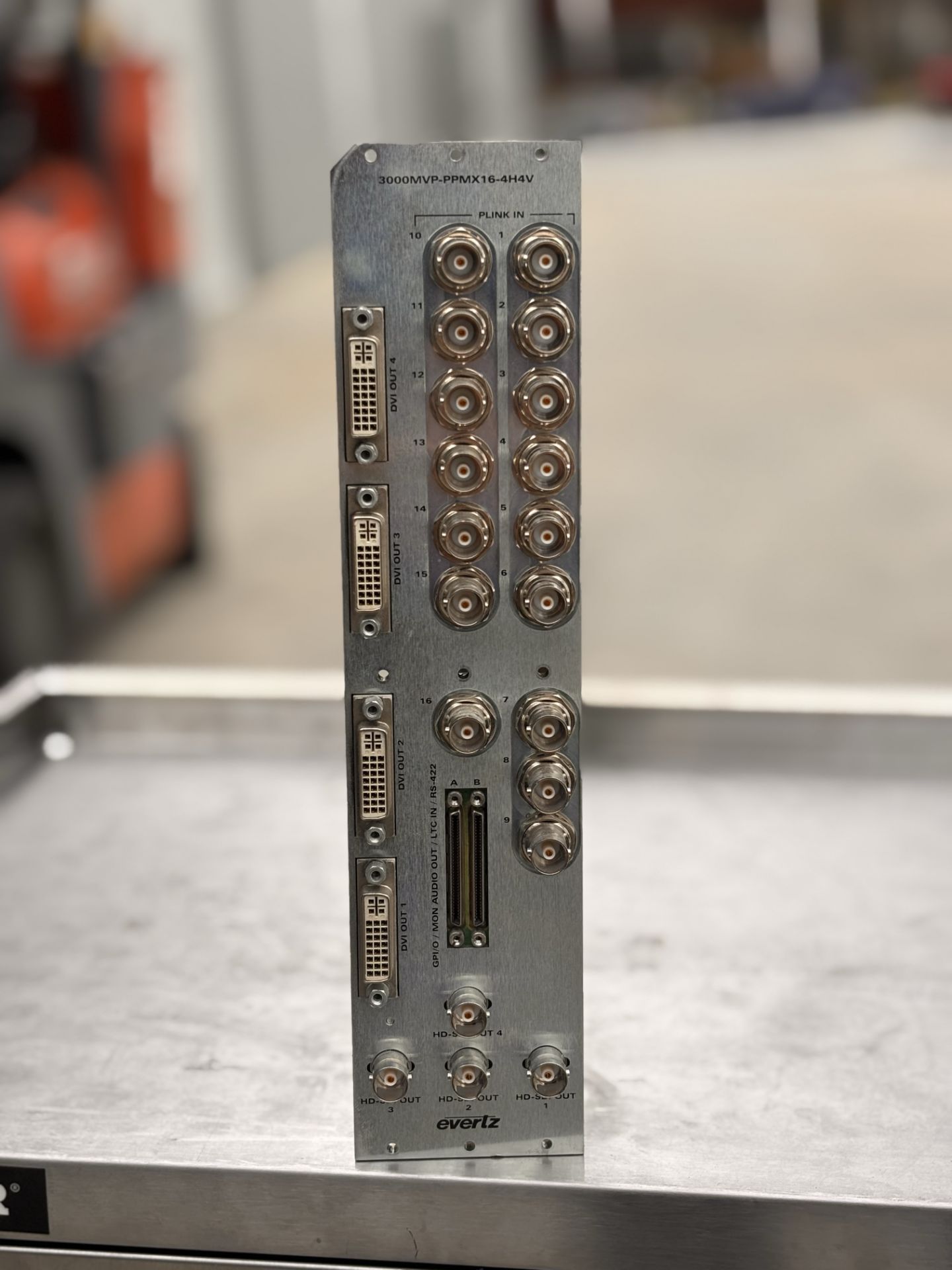 Evertz 3000MVP-PPMX16 Display Processor Module with Backpane - Image 2 of 9