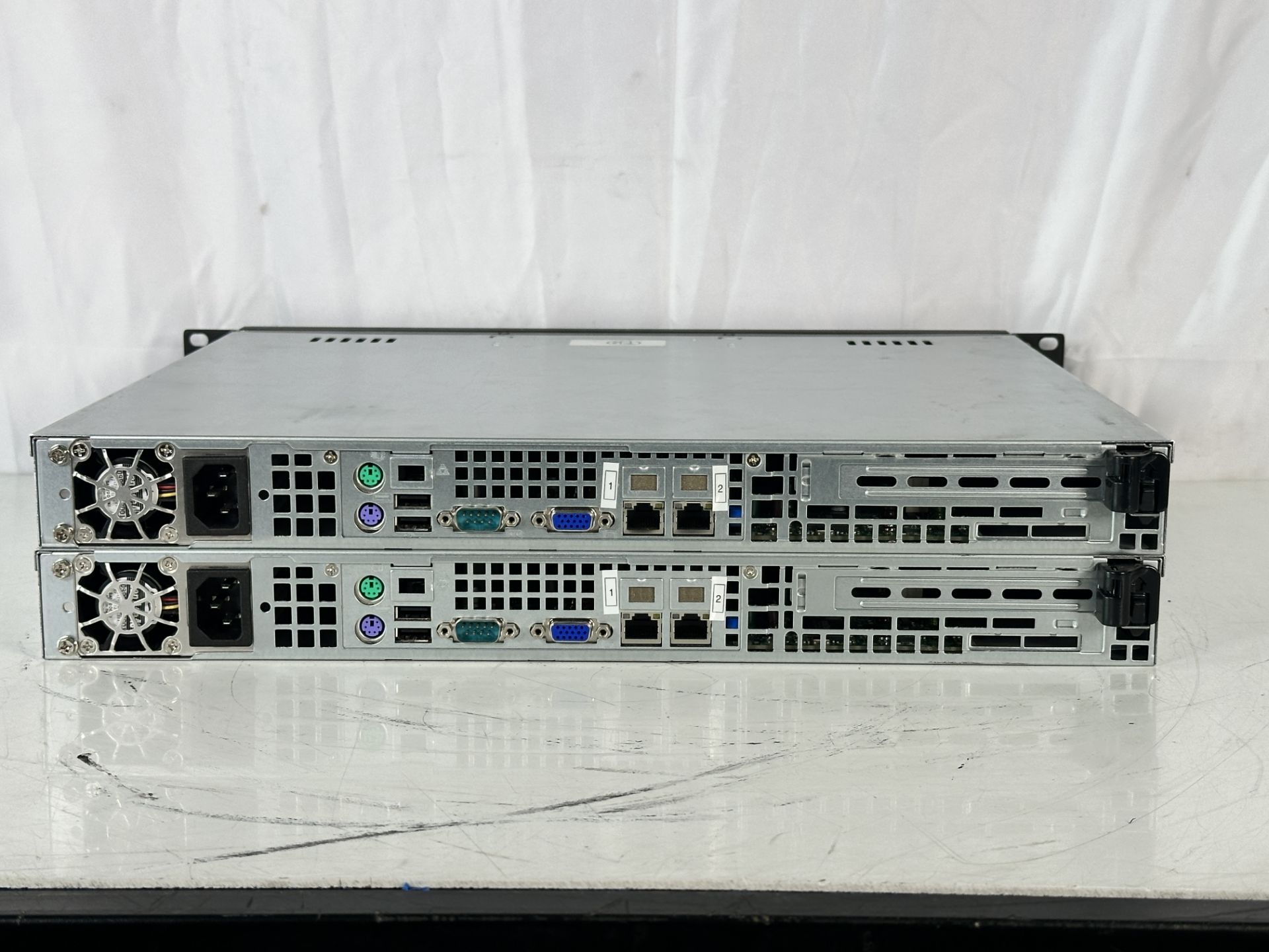 Lot of 2 Avocent HMX Manager KVM HMX Management Appliances - Image 2 of 2
