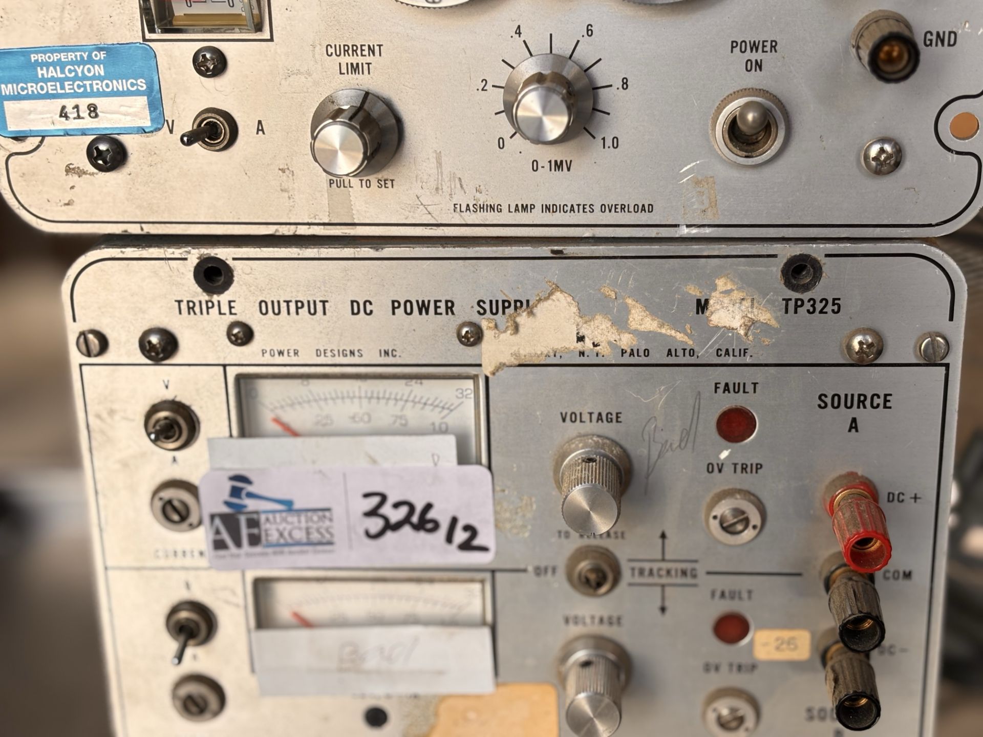 Lot of 2 Power Supplies: Power Designs TP325 DC Power Supply + Power Designs 2020B Precision DC Powe - Image 3 of 8