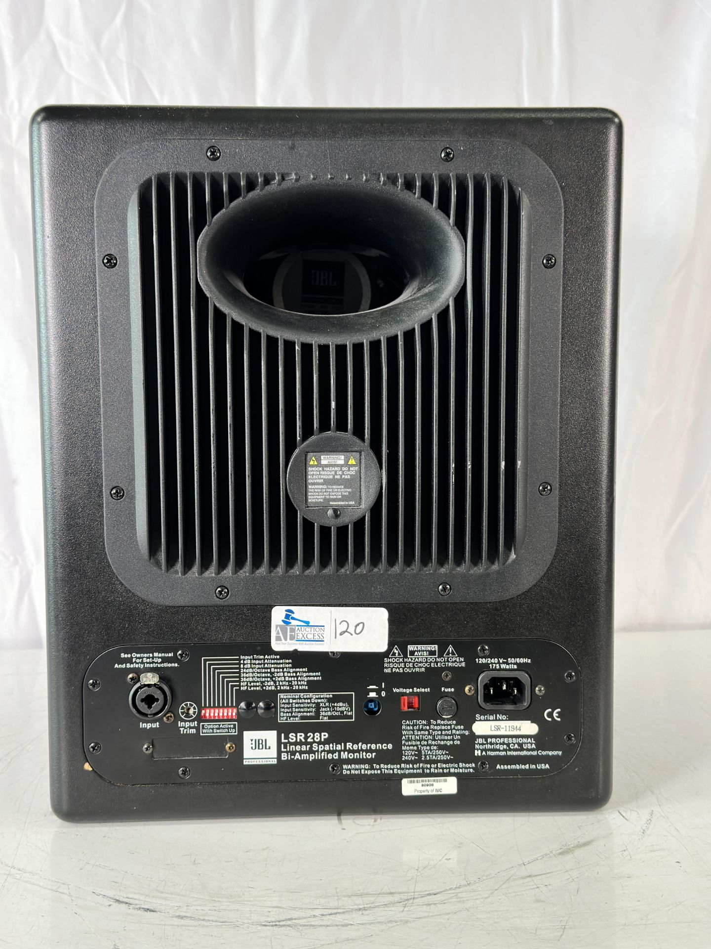 JBL LSR28P Linear Spatial Reference Studio Monitor - Image 4 of 6