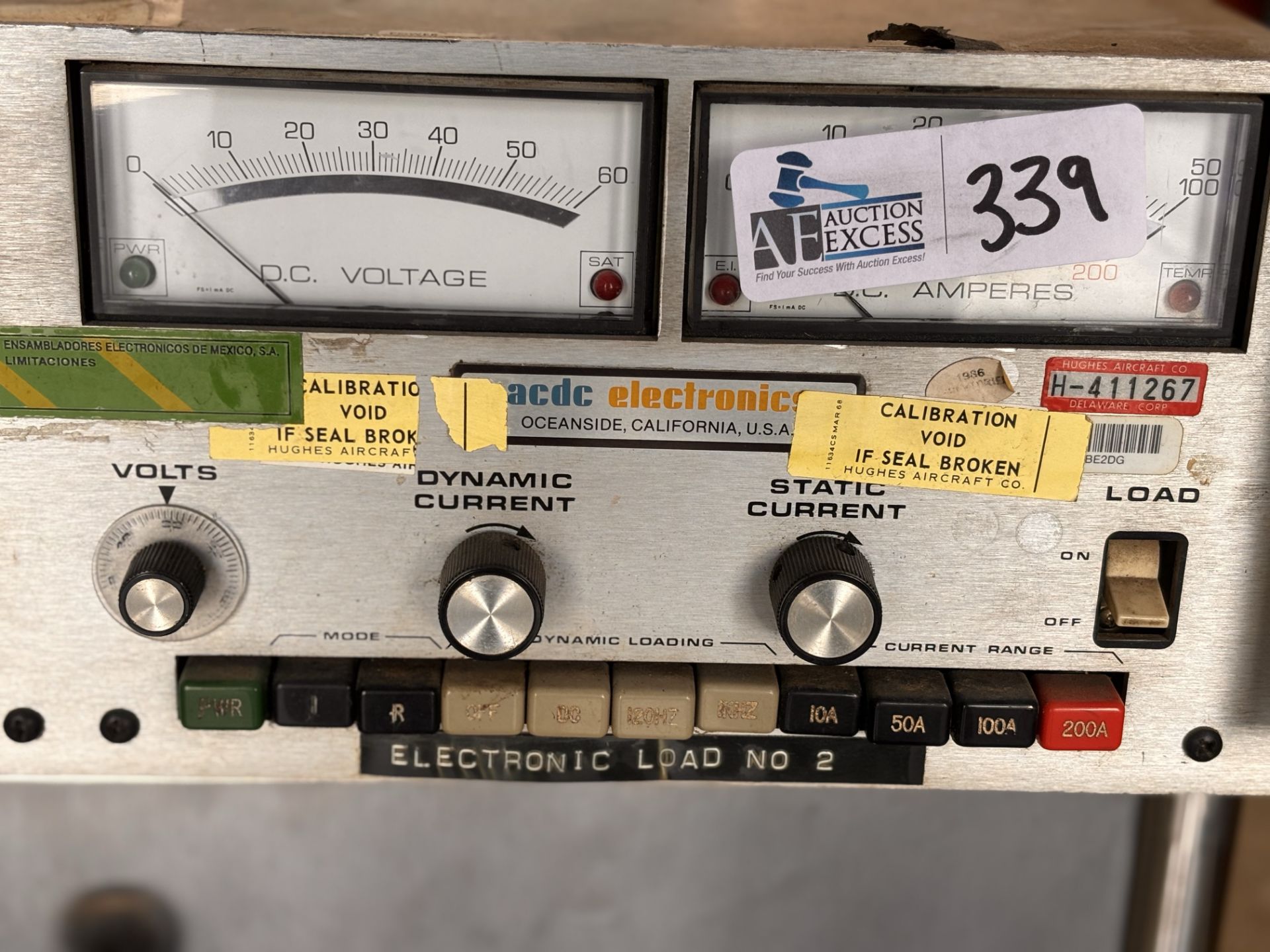 ACDC Electronics EL750BR-2-1 Dual Electronic Load Power Supply - Image 3 of 6