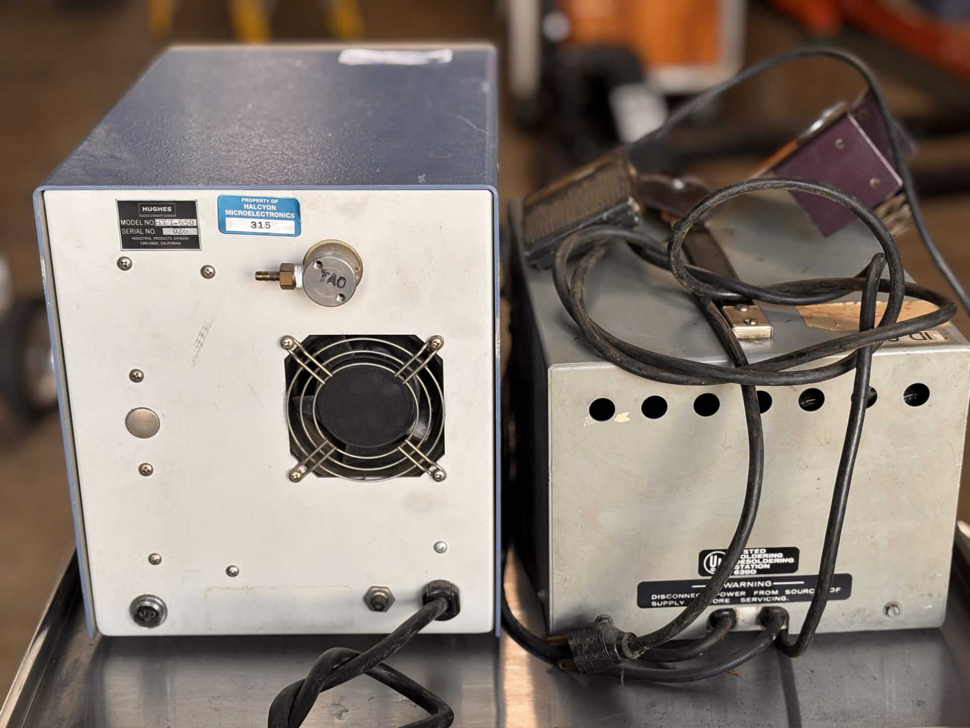 Pace PPS -5 Soldering Desoldering Station + Hughes HTT-650 Soldering Power Supply - Image 5 of 10