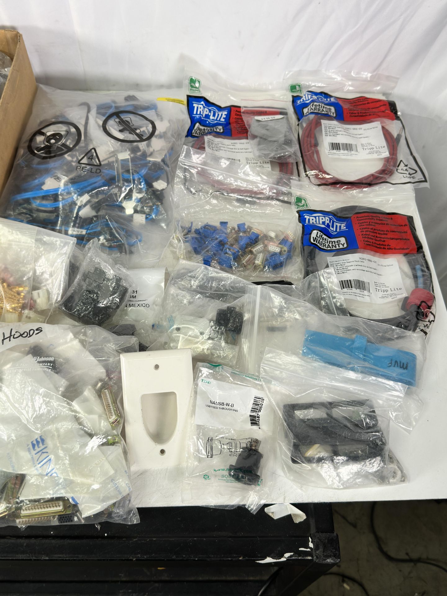 Box of Misc Parts New Old Stock Including (50+) Kings Electronics 2025-58-9 BNC Male Crimp Cable Con - Image 4 of 7