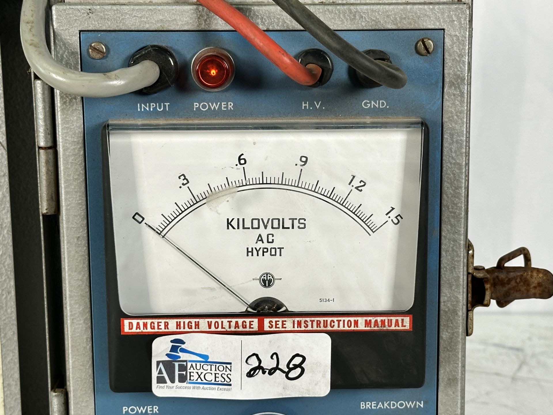 Associated Research 412 Hypot Dielectric Tester - Image 2 of 2