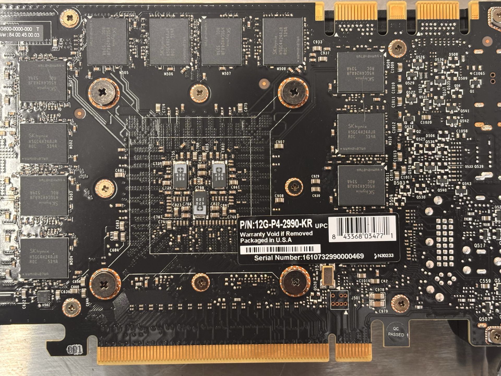 Nvidia Titan 12G-P4-2990-KR Graphics Card - Image 3 of 5