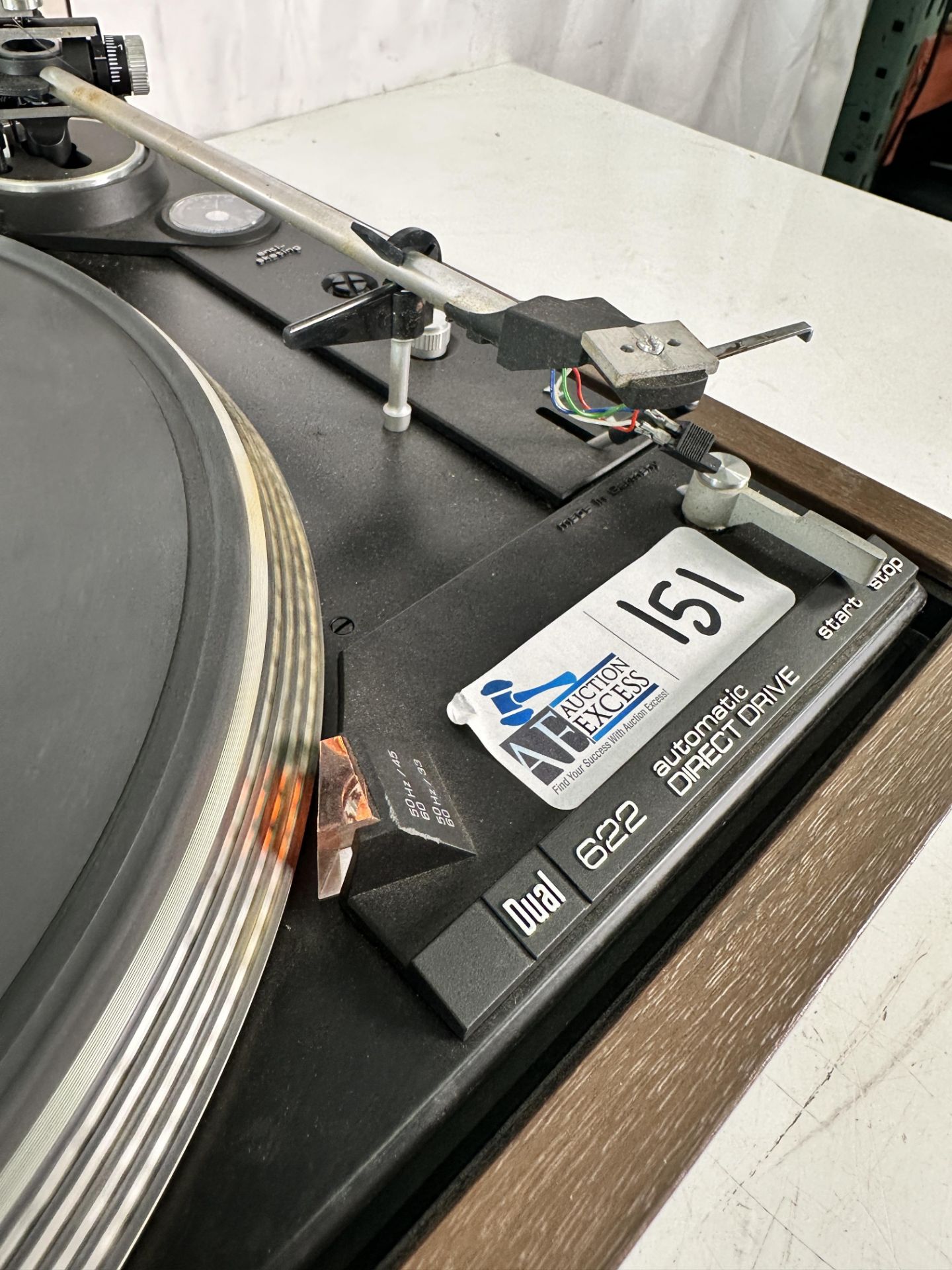 Dual 622 Vintage Turntable Record Player - Image 7 of 10