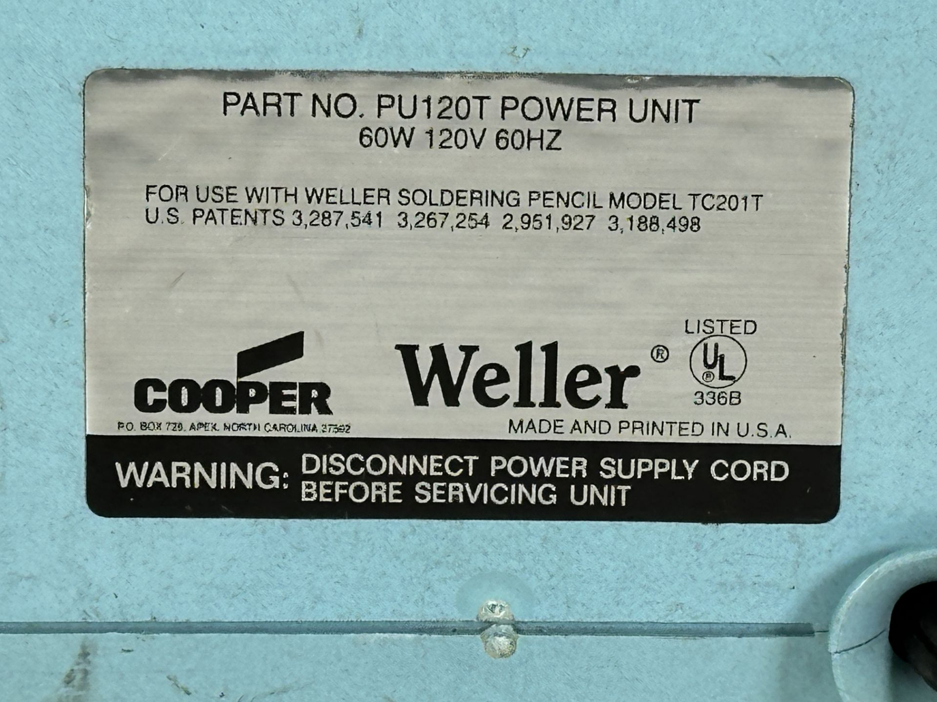 Weller PU120T Soldering Station - Image 5 of 6