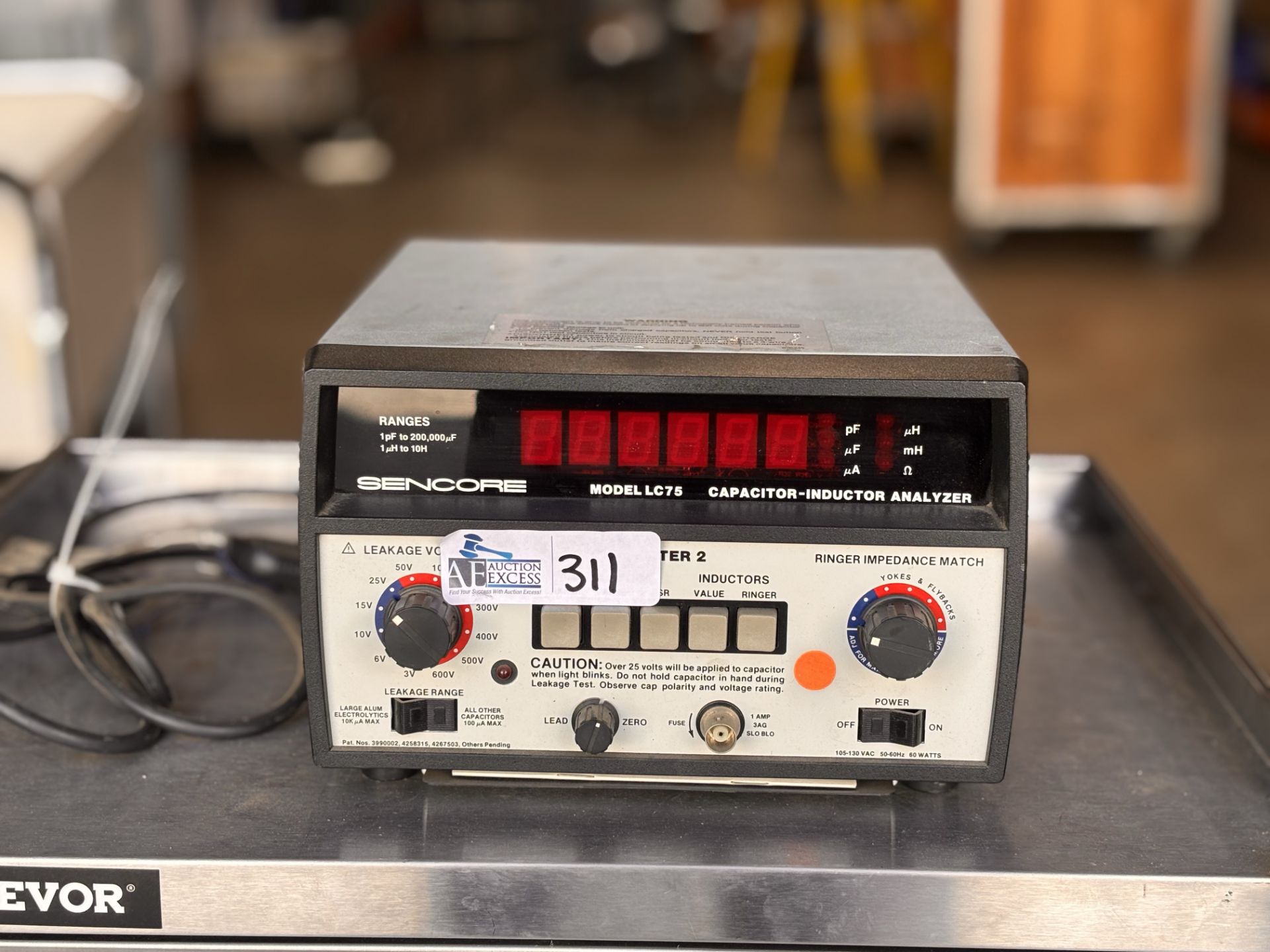 Sencore LC75 Tester Capacitor-Inductor Analyzer Z Meter