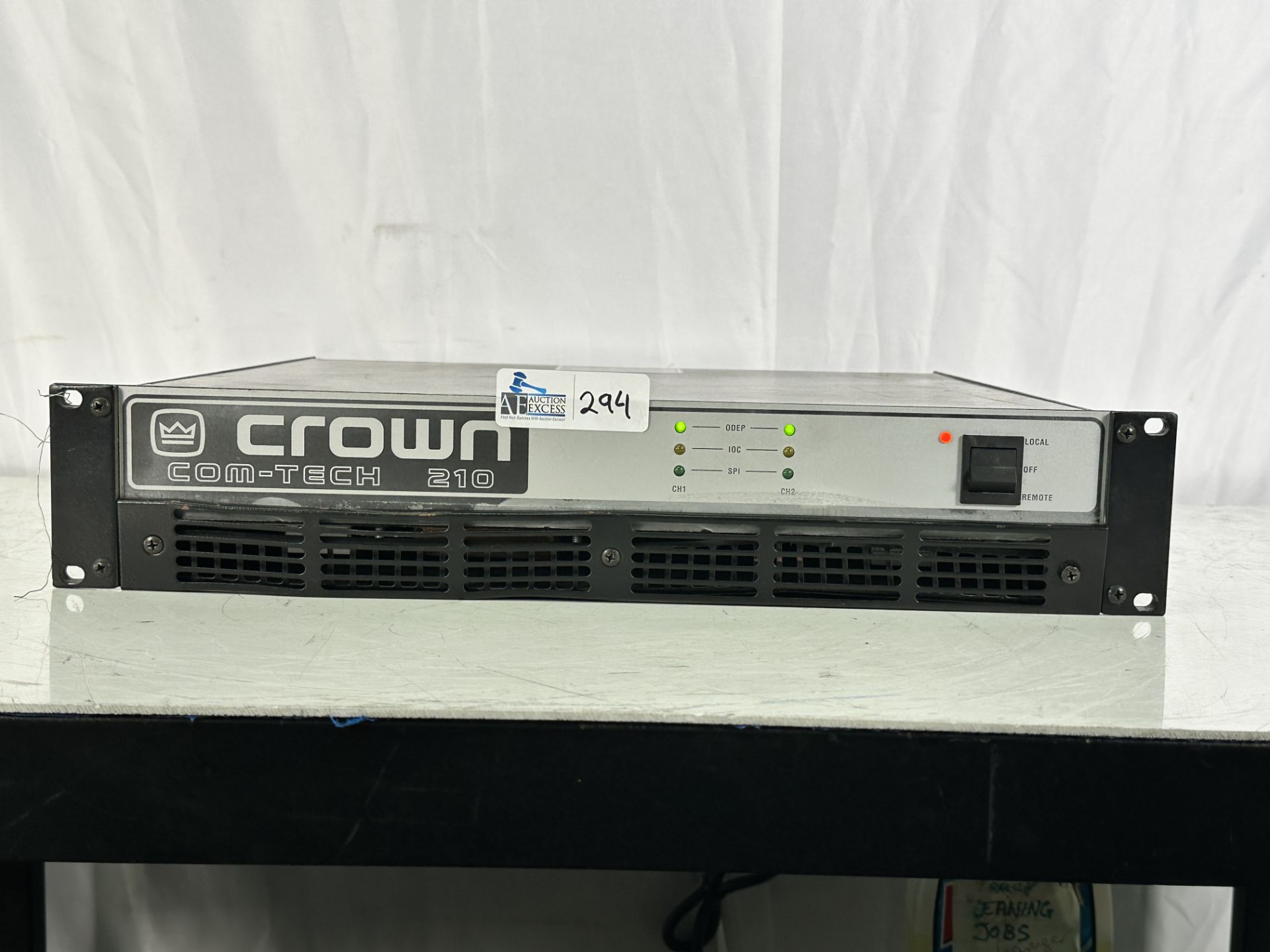 Crown Com-Tech 210 2-Channel Power Amplifier