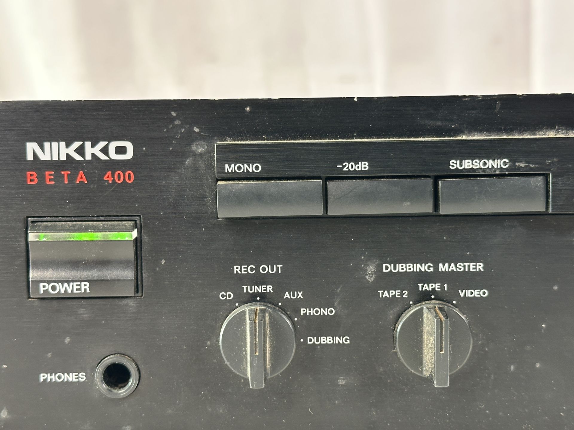 Nikko Beta 400 Preamplifier - Image 2 of 5
