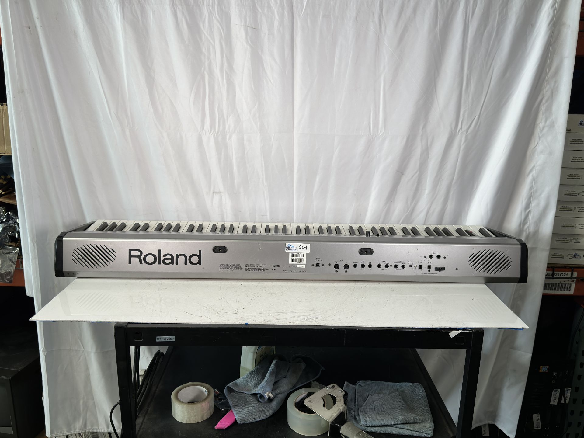 Roland FP-2 Digital Piano w/ Power Supply - Image 7 of 9