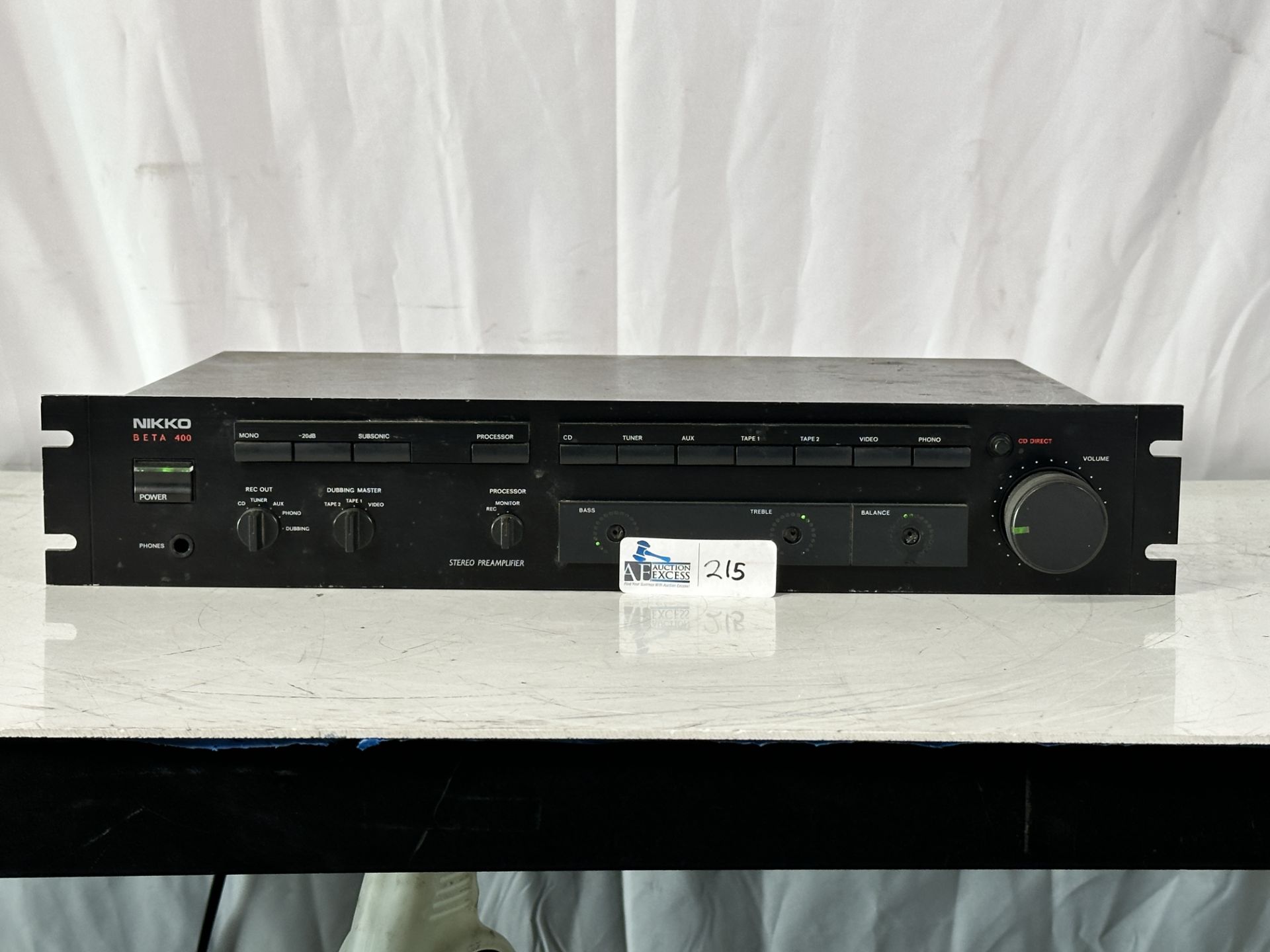 Nikko Beta 400 Preamplifier