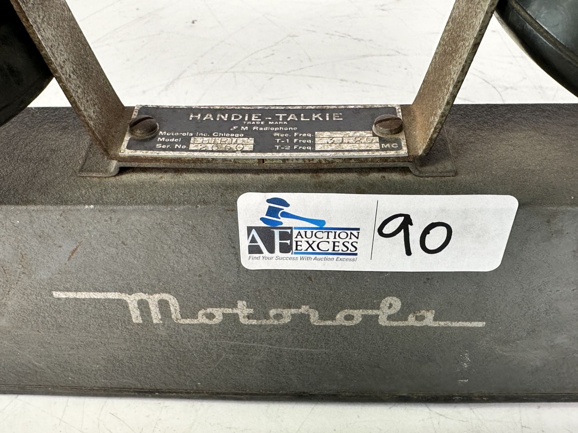 Vintage 1947 Motorola Handie-Talkie FM Radiophone FHTRU1D - Image 3 of 7