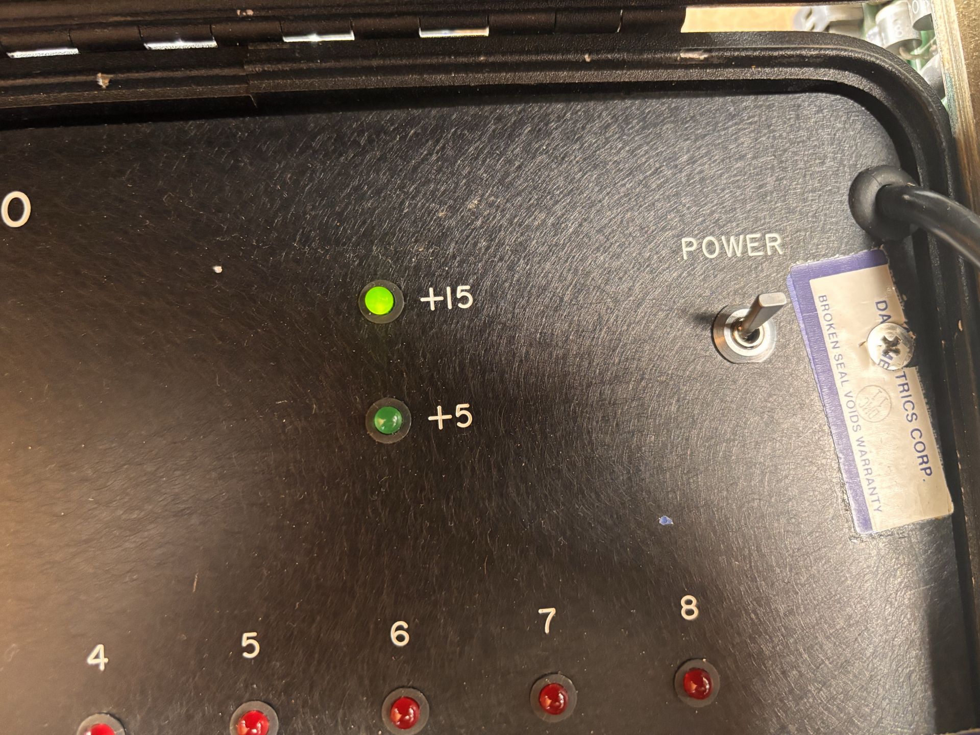 Lot of Test Equip including DMC TE50260 hybrid tester ACDC Electronics EL-300 Power Supply, Belfort - Image 12 of 15