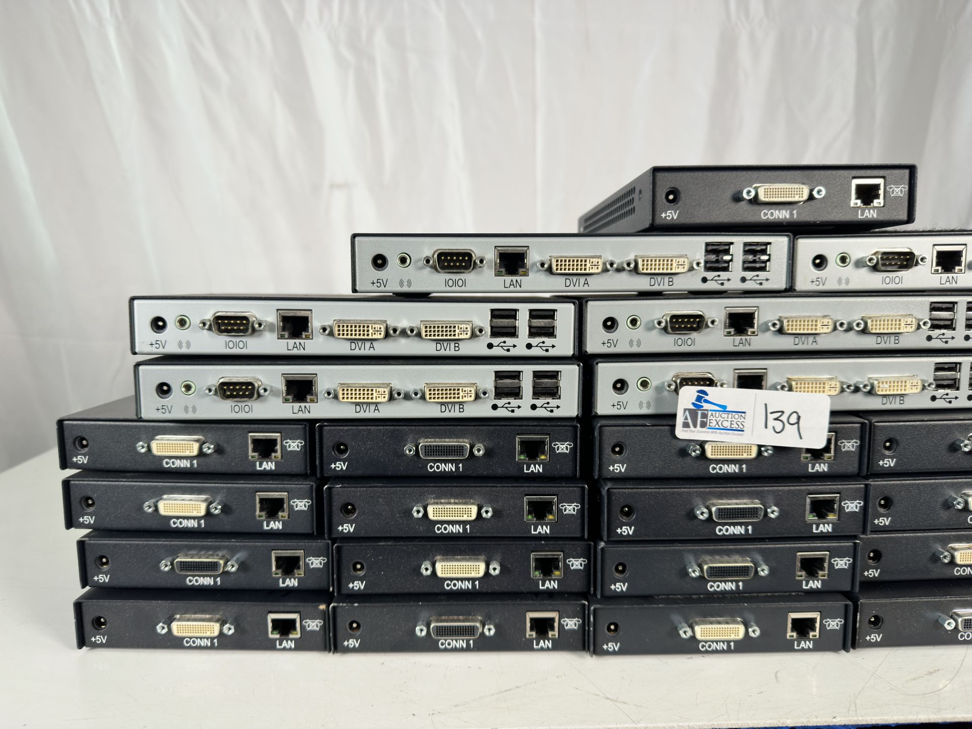 Lot of 25+ Avocent Extenders including Avocent HMX 2050 Series High Performance KVM System 510-155-5 - Image 5 of 6