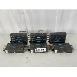 Lot of 6 AJA Converters: (3) AJA HD10MD3 HDSDI to Standard Definition Down Converter + (3) AJA HD10A