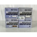 Lot of 4 Ricoh RZ-1050 35mm Autofocus Cameras New Old Stock