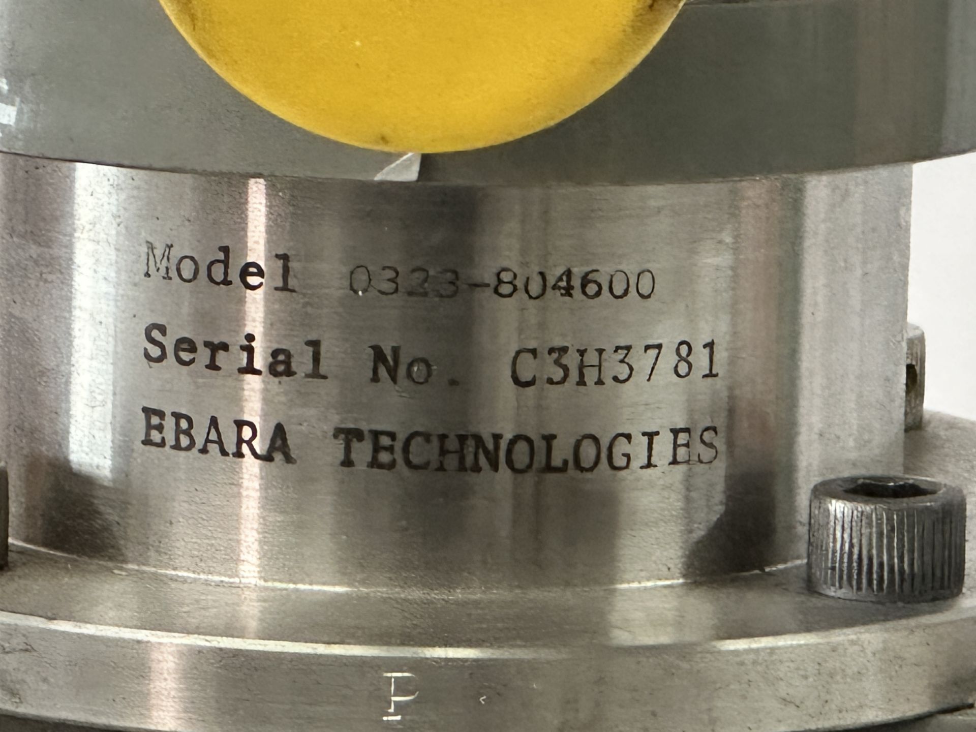 Ebara 0323-804600 (HV-4 Cryopump - Image 5 of 7