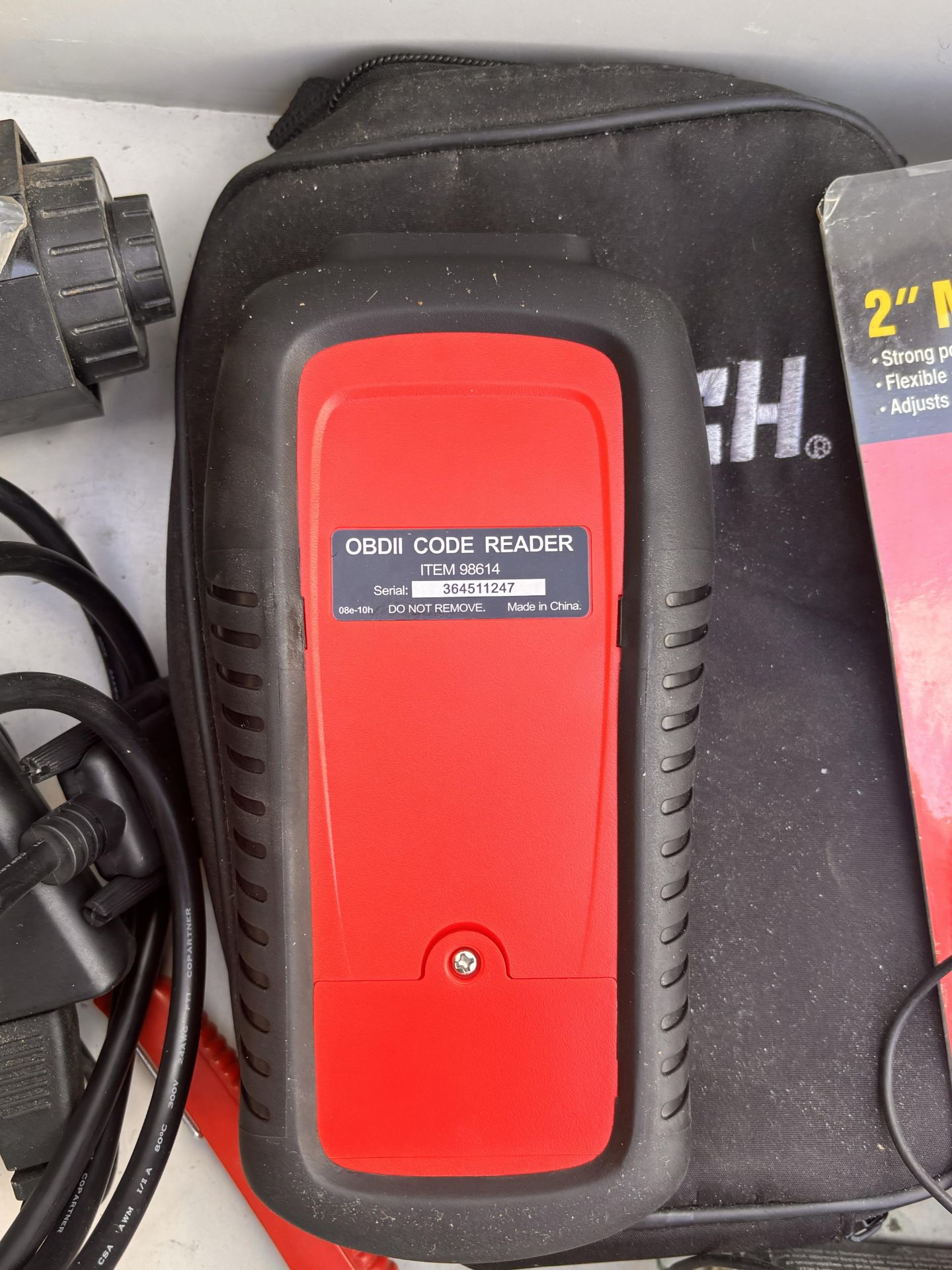 Lot of Automotive and Diagnostic Equipment: OBD2 Scanner, Timing Lights, Meters - Image 12 of 13